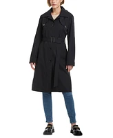 Kate Spade New York Women's Hooded Bibbed Raincoat