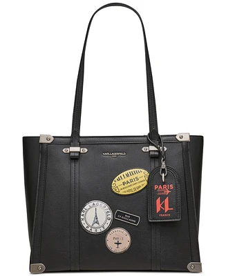 Karl Lagerfeld Paris Marselle Medium Leather Tote