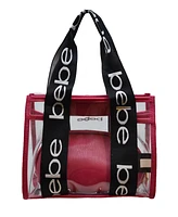 Bebe Hana Clear Mini Satchel Bag