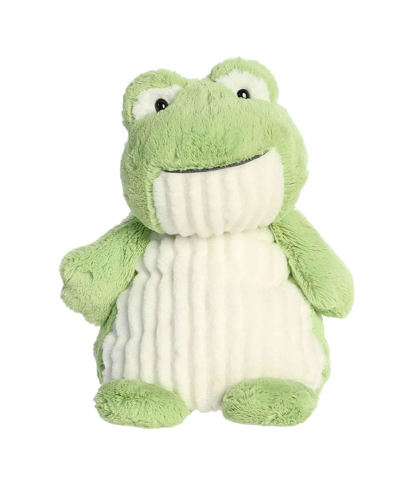Aurora Large Fuzzy Frog Huggle Pals Cuddly Plush Toy Green 12.5"