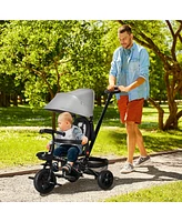 Streamdale Furniture 4-in-1 Customizable Trike with Parent Handle and Safety Features