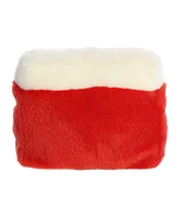 Aurora Mini Cozy Fireplace Palm Pals Festive Plush Toy Red 5"