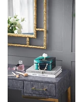 Bethany Green Jewelry Box with Geode Finial
