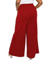 L I V D Plus Rachel Wide Leg Pocket Pants