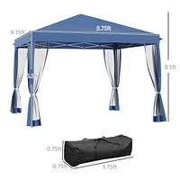 Premium Outdoor 10' x 10' Pop-Up Tent for Events