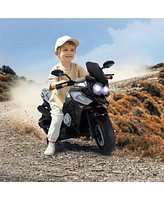 Simplie Fun Kids Electric Ride-On Motorbike with Safety Features and Training Wheels