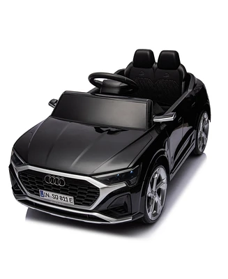 Streamdale Furniture Officially Licensed Audi Ride-On Car with Slow Start & Shock Absorption