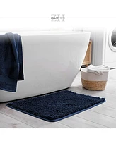 Soft Shaggy Bathroom Rug - Ultra Absorbent Bath Mats for Bathroom Non Slip Carpet