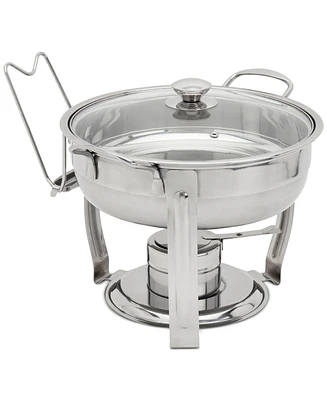 Celebrations by Denmark 4-Qt. Stainless Steel Round Chafing Dish