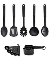 Basic Essentials 32-Pc. Nonstick Aluminum Cookware Set