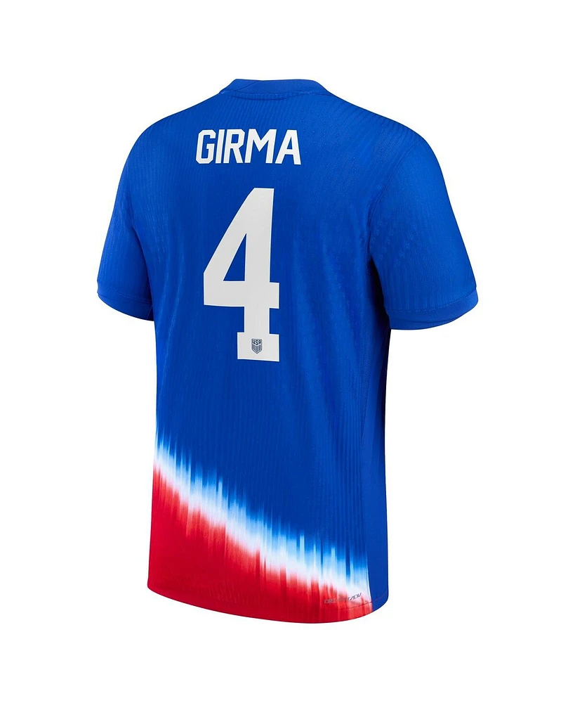 Nike Men's Naomi Girma Royal Uswnt 2024 Away Authentic Jersey