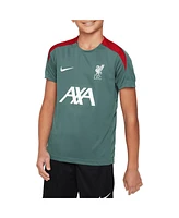 Nike Big Boy's and Girl's Green Liverpool 2024/25 Strike Training Top