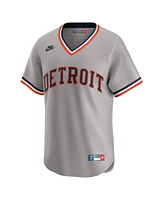 Nike Men's Gray Detroit Tigers Cooperstown Collection Limited Jersey