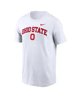 Nike Men's White Ohio State Buckeyes Blitz 2-Hit T-Shirt