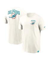 Nike Men's Cream Miami Dolphins Blitz Essential T-Shirt