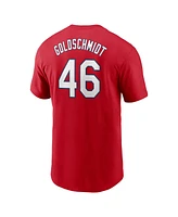 Nike Men's Paul Goldschmidt Red St. Louis Cardinals 2024 City Connect Fuse Name Number T-Shirt