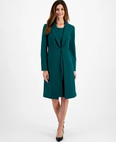 Le Suit Women's Topper Jacket & Sheath Dress Suit, Regular Petite Sizes