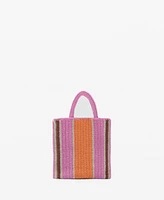 Mango Women's Crochet Shopper Bag