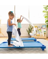 ECR4Kids Kids Cot Sheet, Standard Size, White, 12-Pack