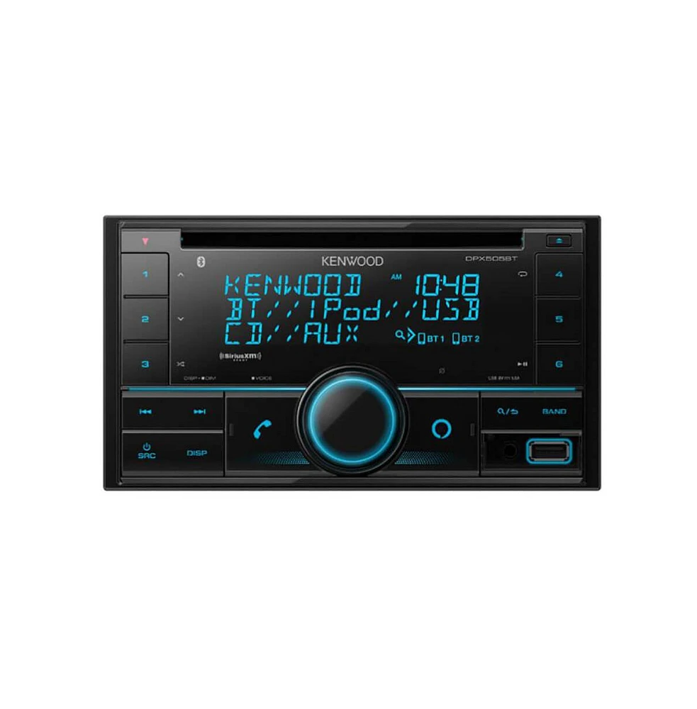 Kenwood 2-din Cd Receiver With Bluetooth And Alexa