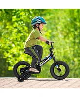 Streamdale Furniture 16-Inch Kids Bike with Adjustable Saddle and Parent Handle