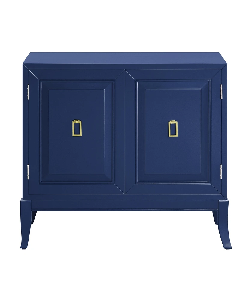 Simplie Fun Clem Console Table in Blue Finish