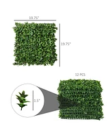 Streamdale Furniture Artificial Grass Wall Privacy Screen and Backdrop Panels (33 sqft)