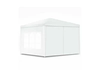 Slickblue 10 x 10 Feet Outdoor Side Walls Canopy Tent with 4 Removable Sidewalls