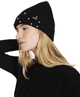 Steve Madden Women's Ballin' Embellished Beanie