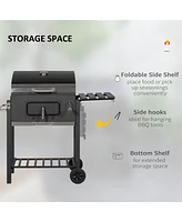 Streamdale Furniture Grill Master's Charcoal Bbq Haven Feed Your Squad in Style