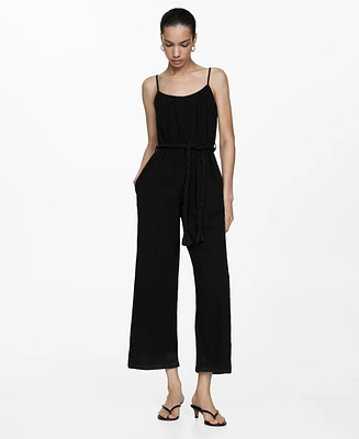 Mango Women's Drawstring Overall