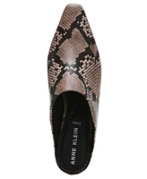 Anne Klein Women's Sabrine Kitten Heel Dress Mules