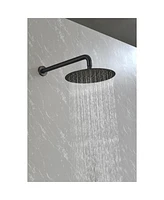 Wall Mounted Shower System with High Pressure 10" Rain Shower