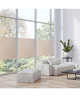 Zulay Kitchen Non Adhesive Opaque Privacy Window Film Glare & Uv Protection