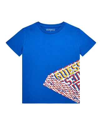 Guess Big Boys Logo Short Sleeve T-Shirt