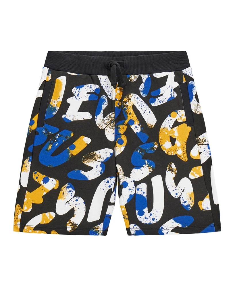 Guess Big Boys Printed Active Shorts