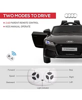 Simplie Fun Officially Licensed Audi Tt Rs Electric Ride-On Car with Parent Remote Control