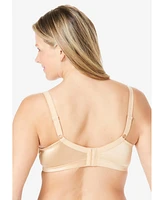 Comfort Choice Women's Satin Wireless Bra