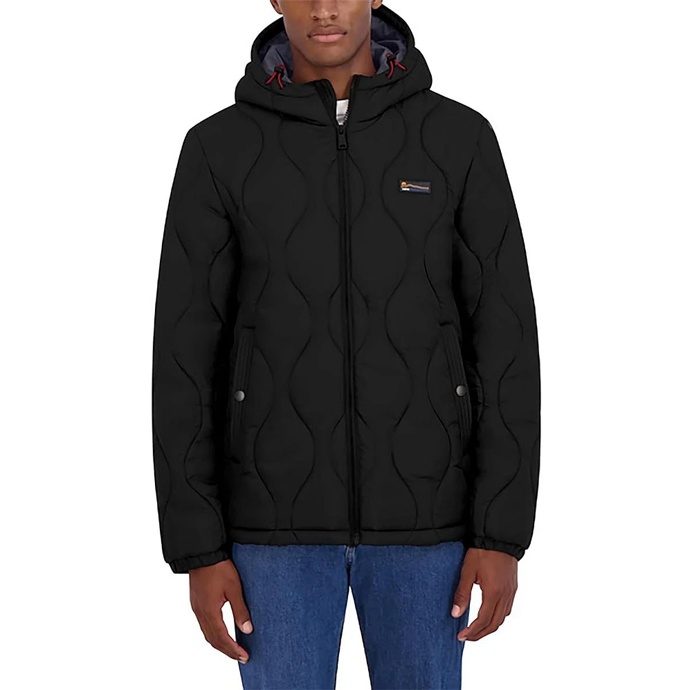 Hfx Men's Midweight Onion Quilted Puffer Jacket