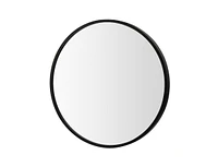Slickblue 16-inch Round Wall Mirror with Aluminum Alloy Frame