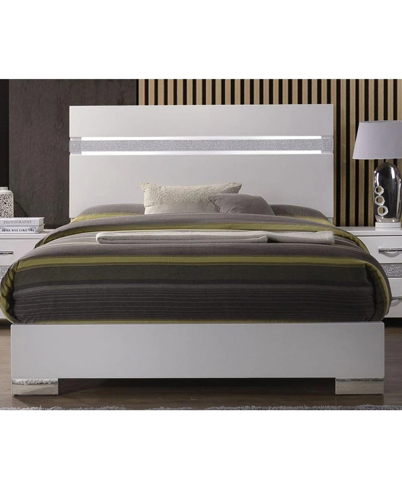 Simplie Fun Ii Eastern King Bed In High Gloss