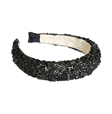 Headbands of Hope Women s All that Glitters Headband - Black Hues