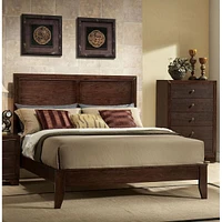 Streamdale Furniture Madison Queen Bed In Espresso