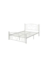 Simplie Fun Full Metal Bed for Home or Office Use