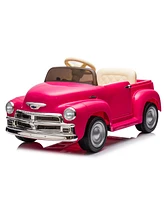 Streamdale Furniture Kids Electric Ride-On Car with Battery Display, Volume Control, Power Indicator