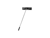 Slickblue 20 Feet Extendable Aluminum Snow Roof Rake with Anti-slip Handle