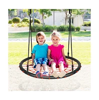 Slickblue Toddler 40'' Spider Web Tree Swing Set