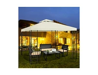 Slickblue 2 Tiers 10 x 10 Feet Patio Gazebo Canopy Tent