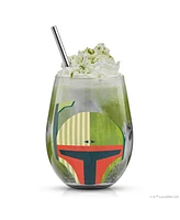 JoyJolt Star Wars Helmet Hues Stemless Drinking Glasses, Set of 4