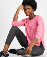 Id Ideology Women's Performance Long-Sleeve Top, Created for Macy's